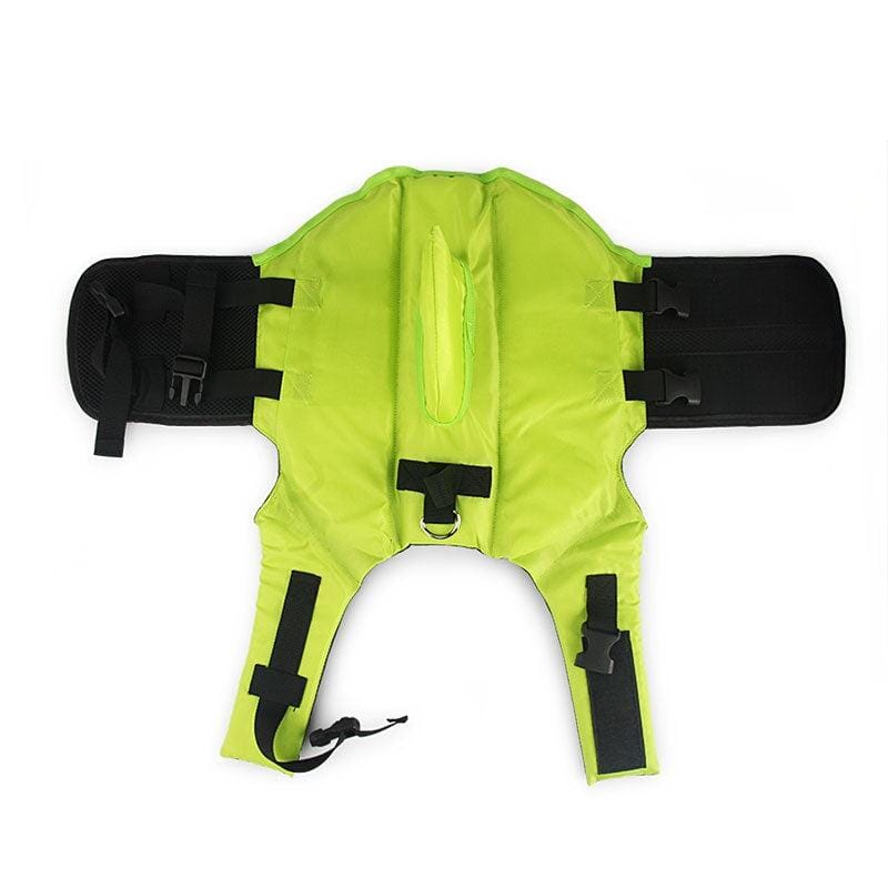 Shark Pet Life Jacket 0 ShoPet Green XS