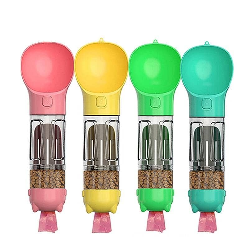 3 In 1 Portable Water Bottle, Feeder and Poop Dispenser 0 ShoPet