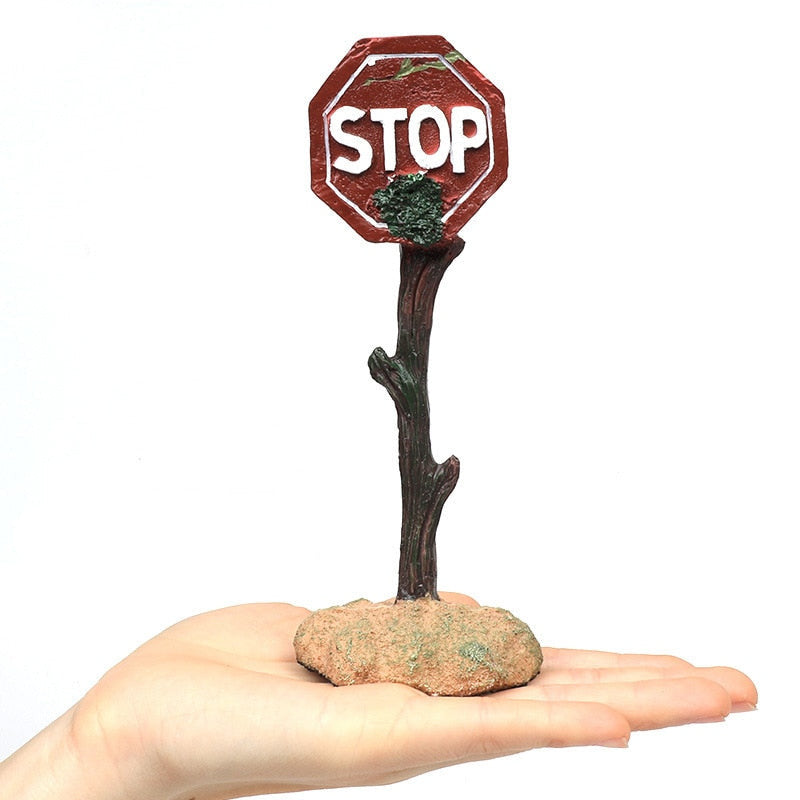 Signs Aquarium Decoration Ornaments