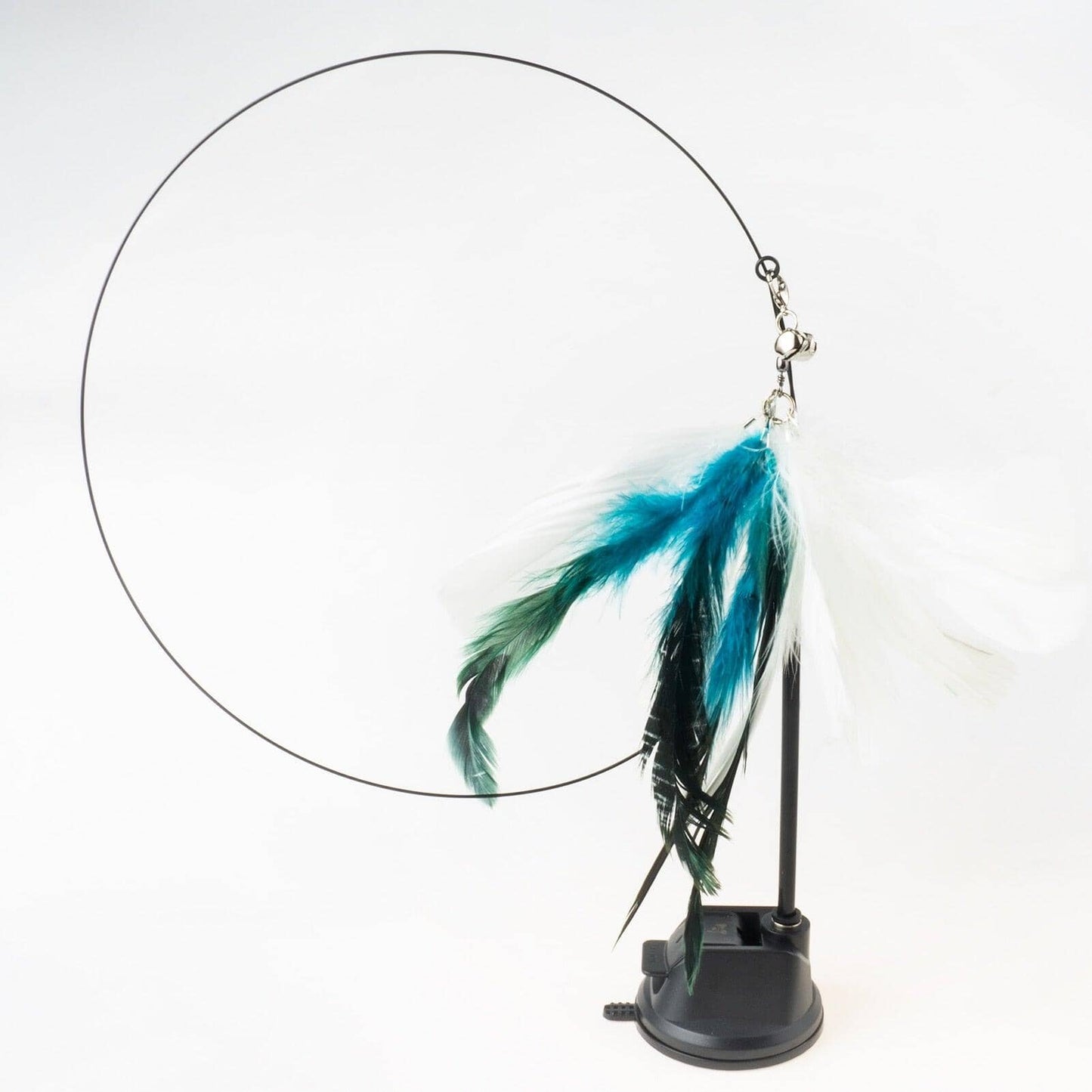 Cat Feather Toy 0 ShoPet WhiteBlueFeather Set