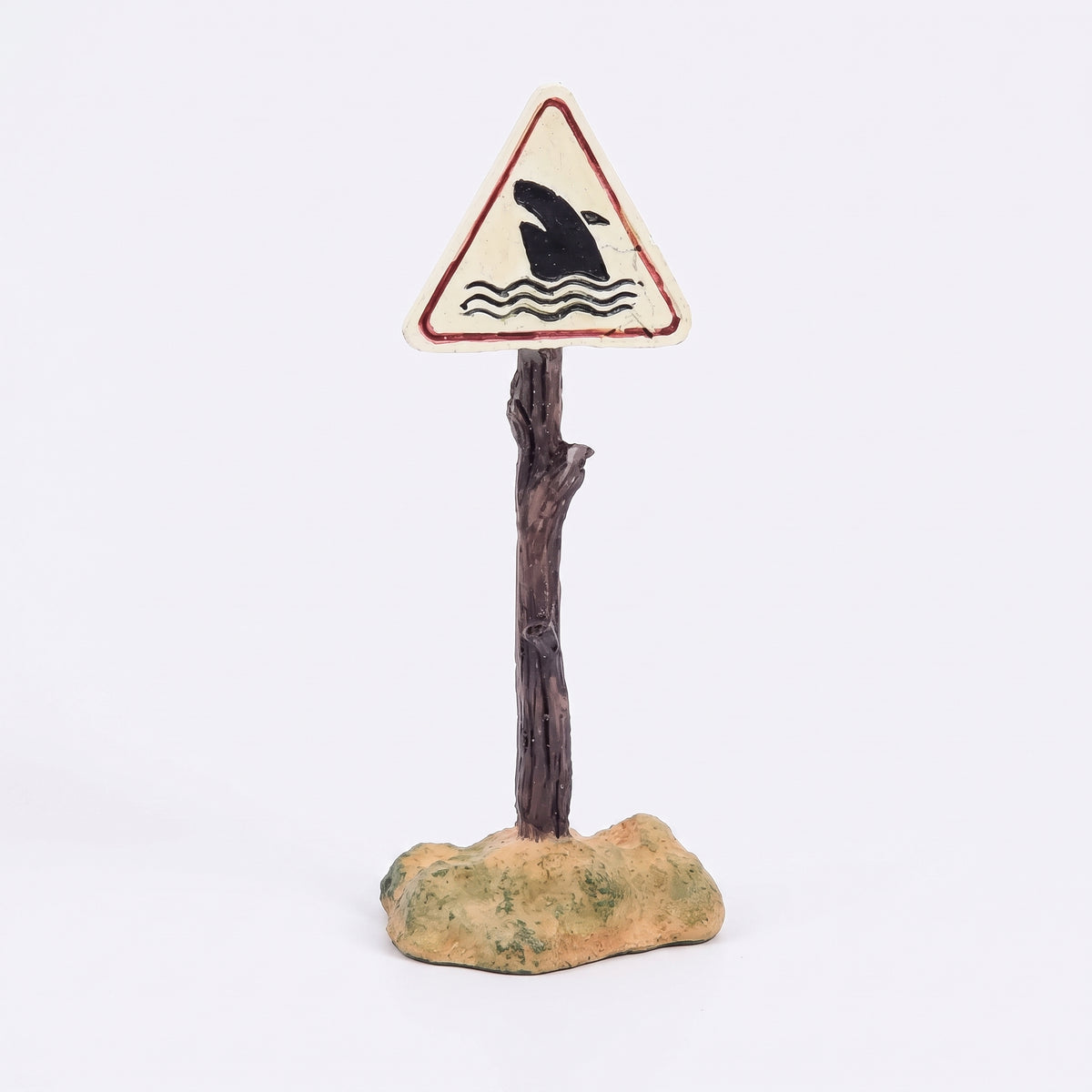 Aquarium Warning Sign Decor
