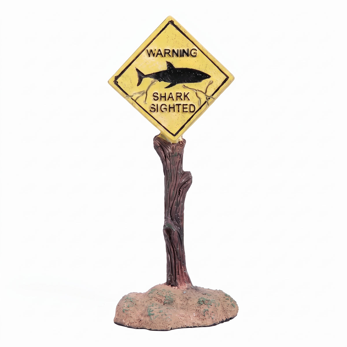 Aquarium Warning Sign Decor