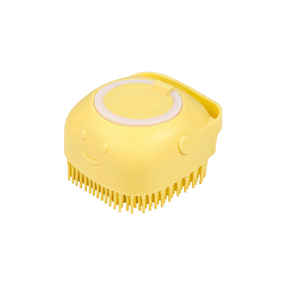 Silicone Dog & Cat Bath Brush with Shampoo Dispenser