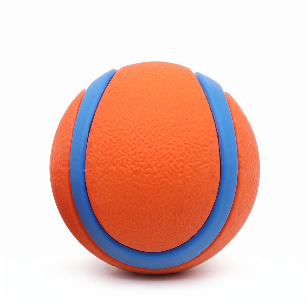 Durable Silicone Dog Chew Ball for Small & Medium Dogs