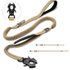 Reflective Shock-Absorbing Bungee Dog Leash