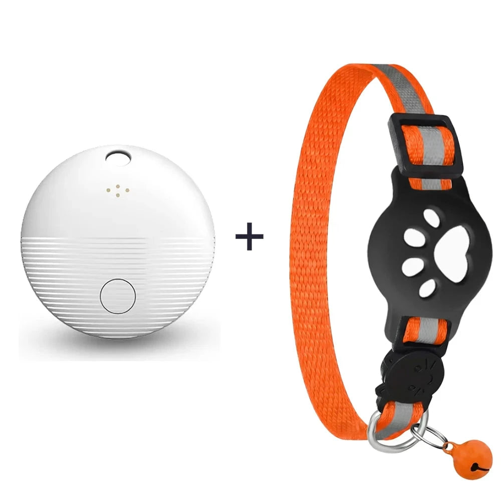 Cat Tracker Collar with Smart Tag - Android Find Hub Compatible
