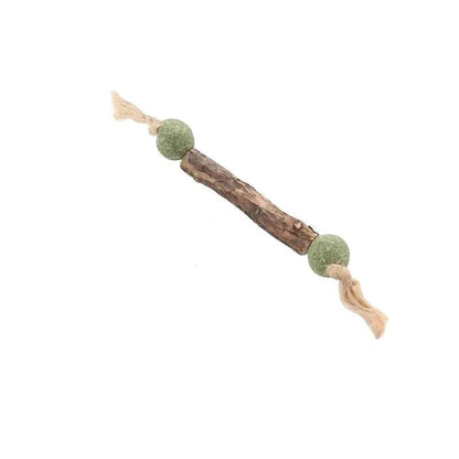 Silvervine Matatabi Dumbbell Dental Chew for Cats - Catnip Toy