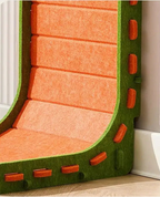 Vertical L-Shape Cat Scratching Post - Felt Climbing Frame