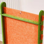 Vertical L-Shape Cat Scratching Post - Felt Climbing Frame