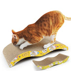 Corrugated Cat Scratcher Board - Honeycomb Scratching Pad