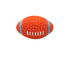 Latex Football Chew Ball - Squeaky Interactive Dog Toy