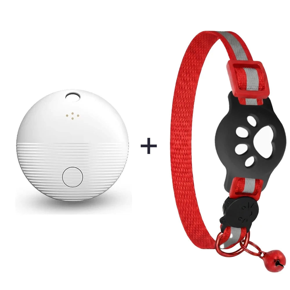 Cat Tracker Collar with Smart Tag - Android Find Hub Compatible