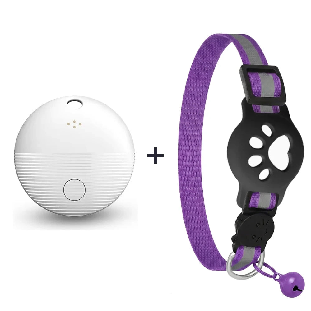 Cat Tracker Collar with Smart Tag - Android Find Hub Compatible