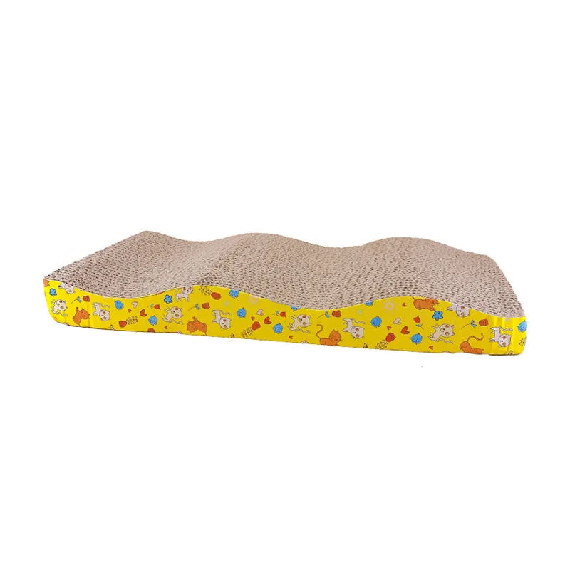 Corrugated Cat Scratcher Board - Honeycomb Scratching Pad