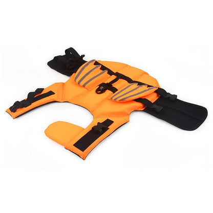 Summer Dog Swim Vest - Life Jacket with Reflective Wing