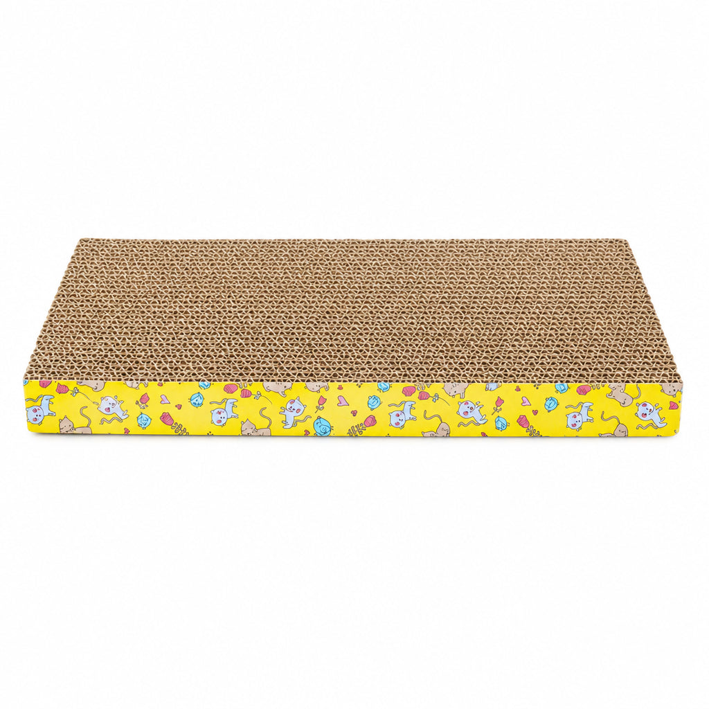 Corrugated Cat Scratcher Board - Honeycomb Scratching Pad