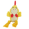 Squeaky Plush Animal Dog Toy - Chew Toy for Small Dogs