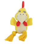 Squeaky Plush Animal Dog Toy - Chew Toy for Small Dogs