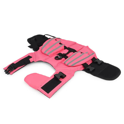 Summer Dog Swim Vest - Life Jacket with Reflective Wing