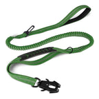Reflective Shock-Absorbing Bungee Dog Leash